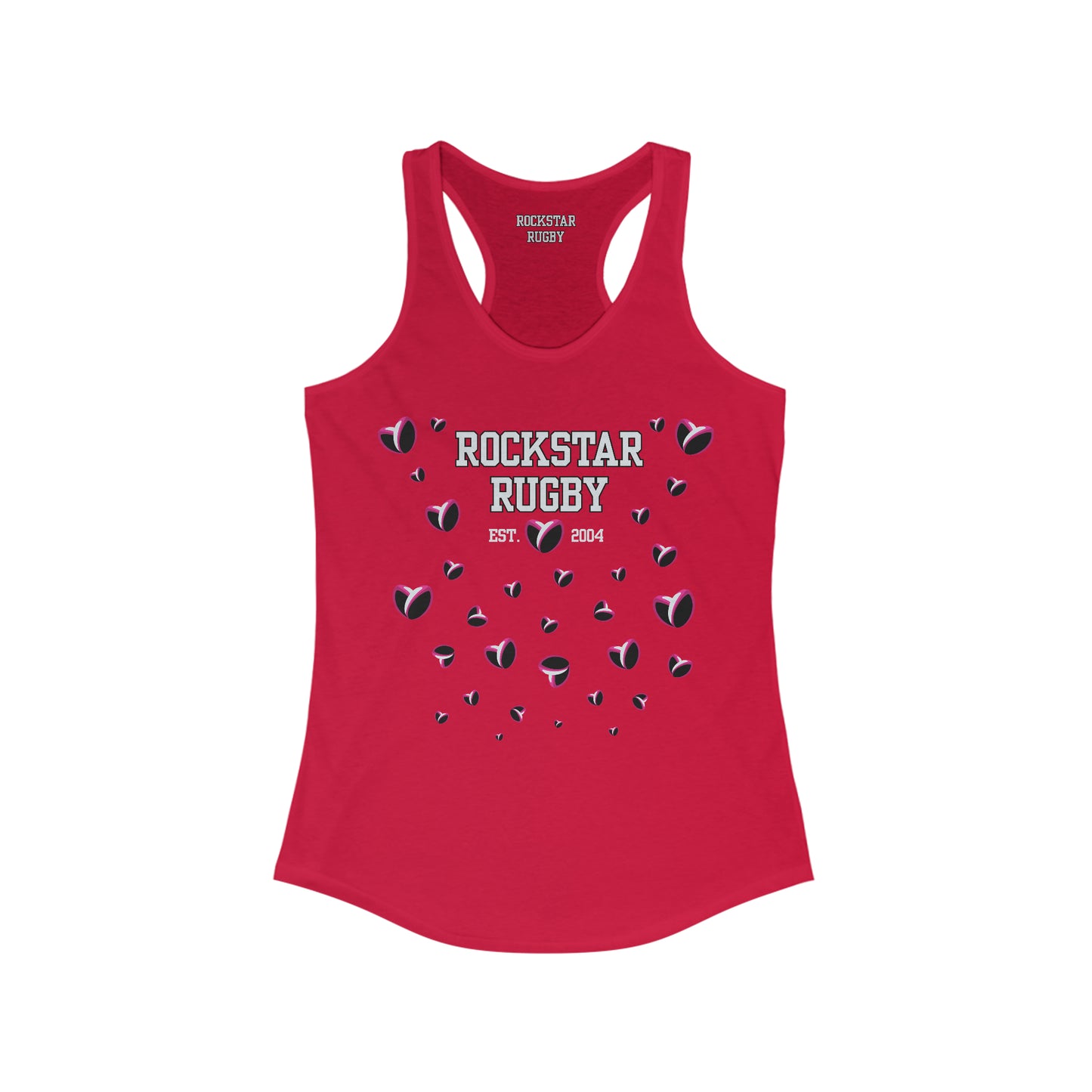 Rugby <3's Slim Fit Racerback Tank