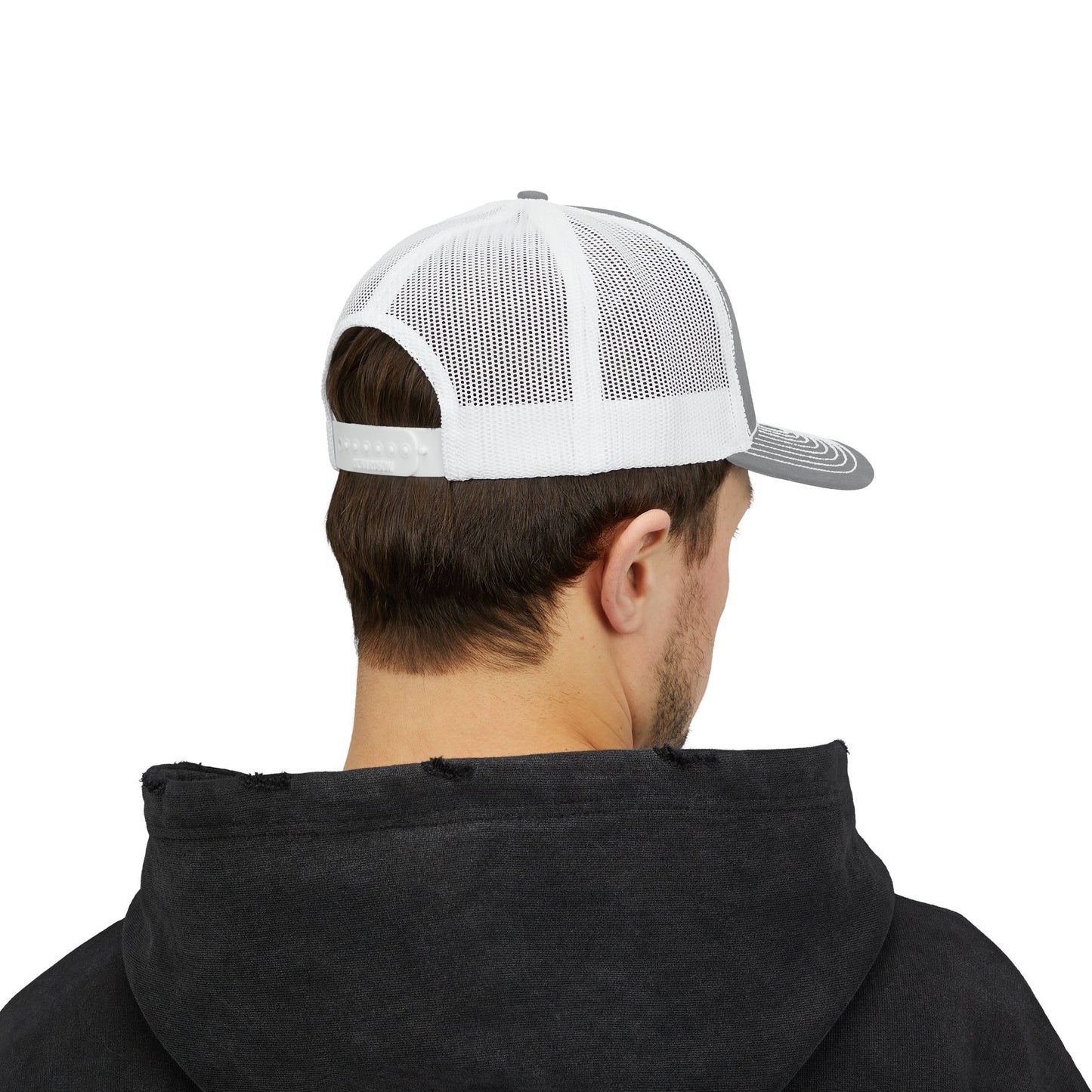 Pink Rockstar Rugby Trucker Cap