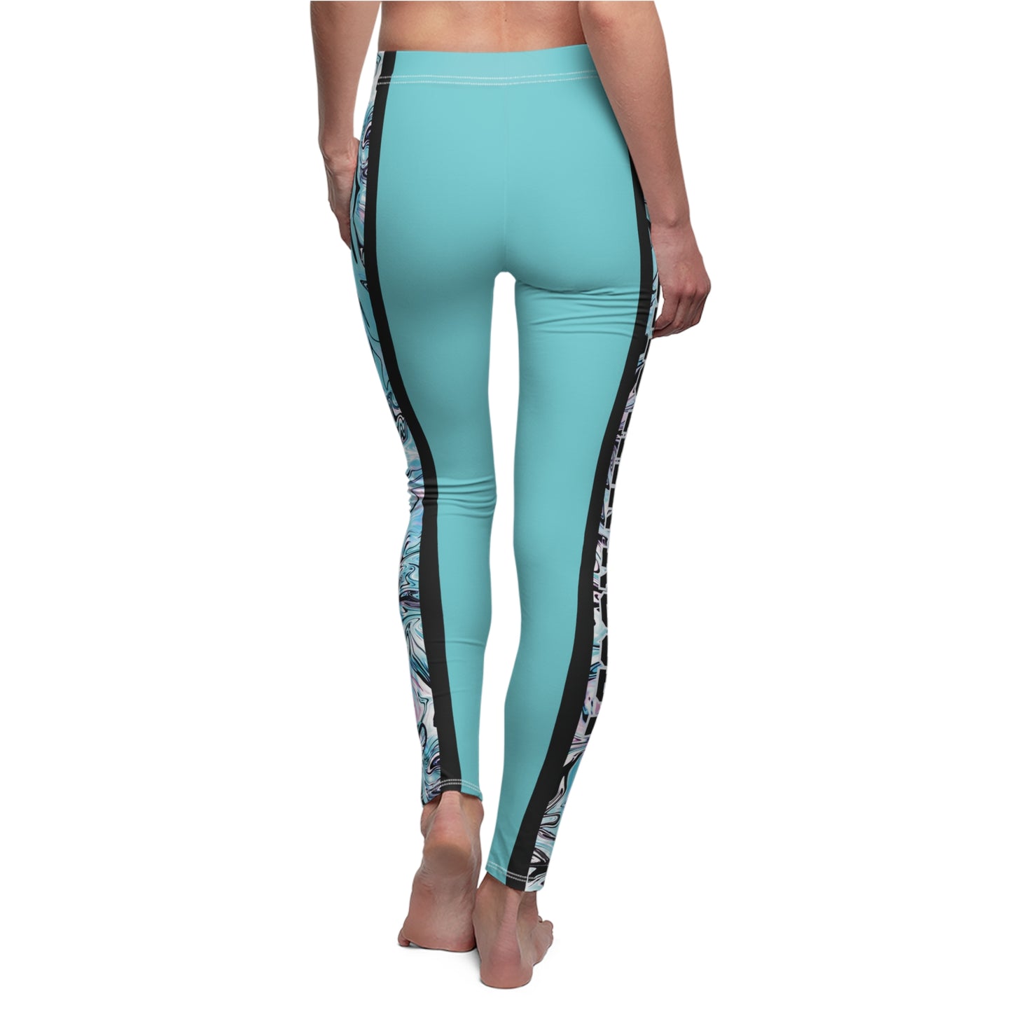 Blueberry Trails Rockstar Rugby Leggings
