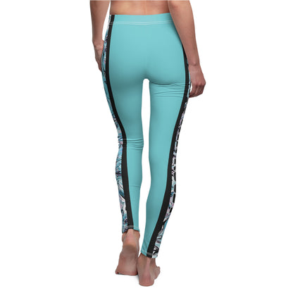 Blueberry Trails Rockstar Rugby Leggings