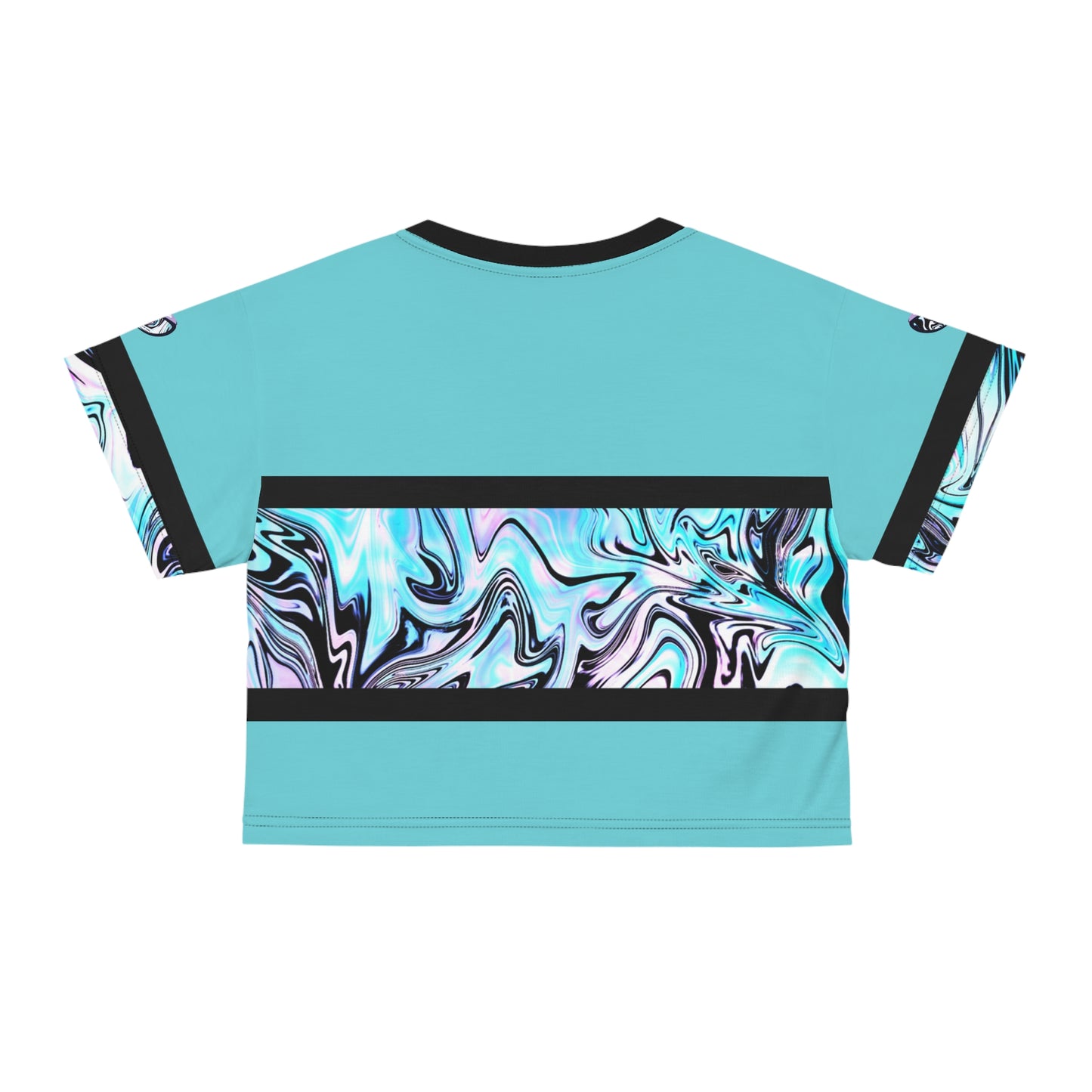 Blueberry Trails Cropped Tee