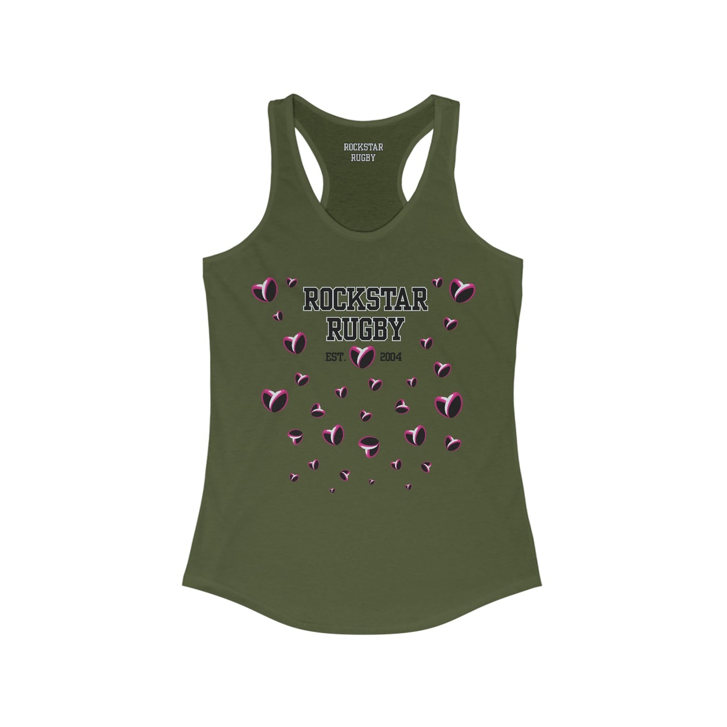 Rugby <3's Slim Fit Racerback Tank