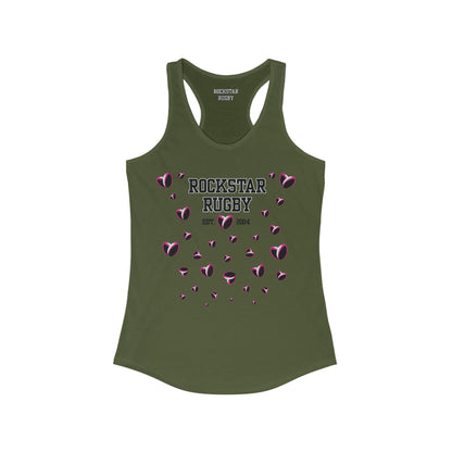 Rugby <3's Slim Fit Racerback Tank