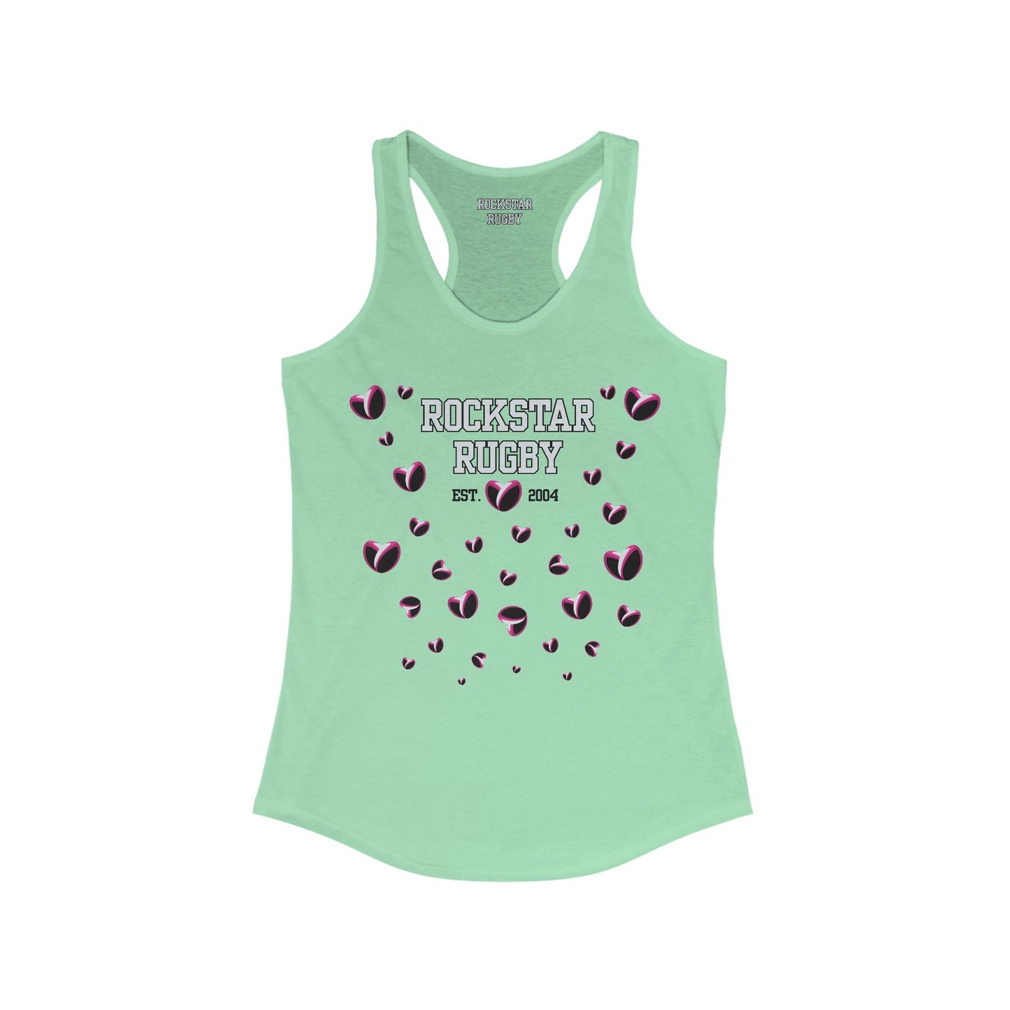 Rugby <3's Slim Fit Racerback Tank