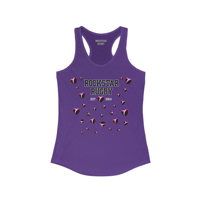 Rugby <3's Slim Fit Racerback Tank