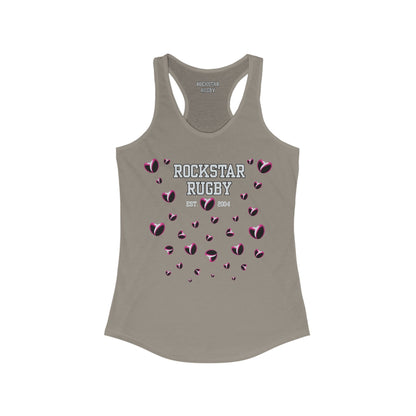 Rugby <3's Slim Fit Racerback Tank