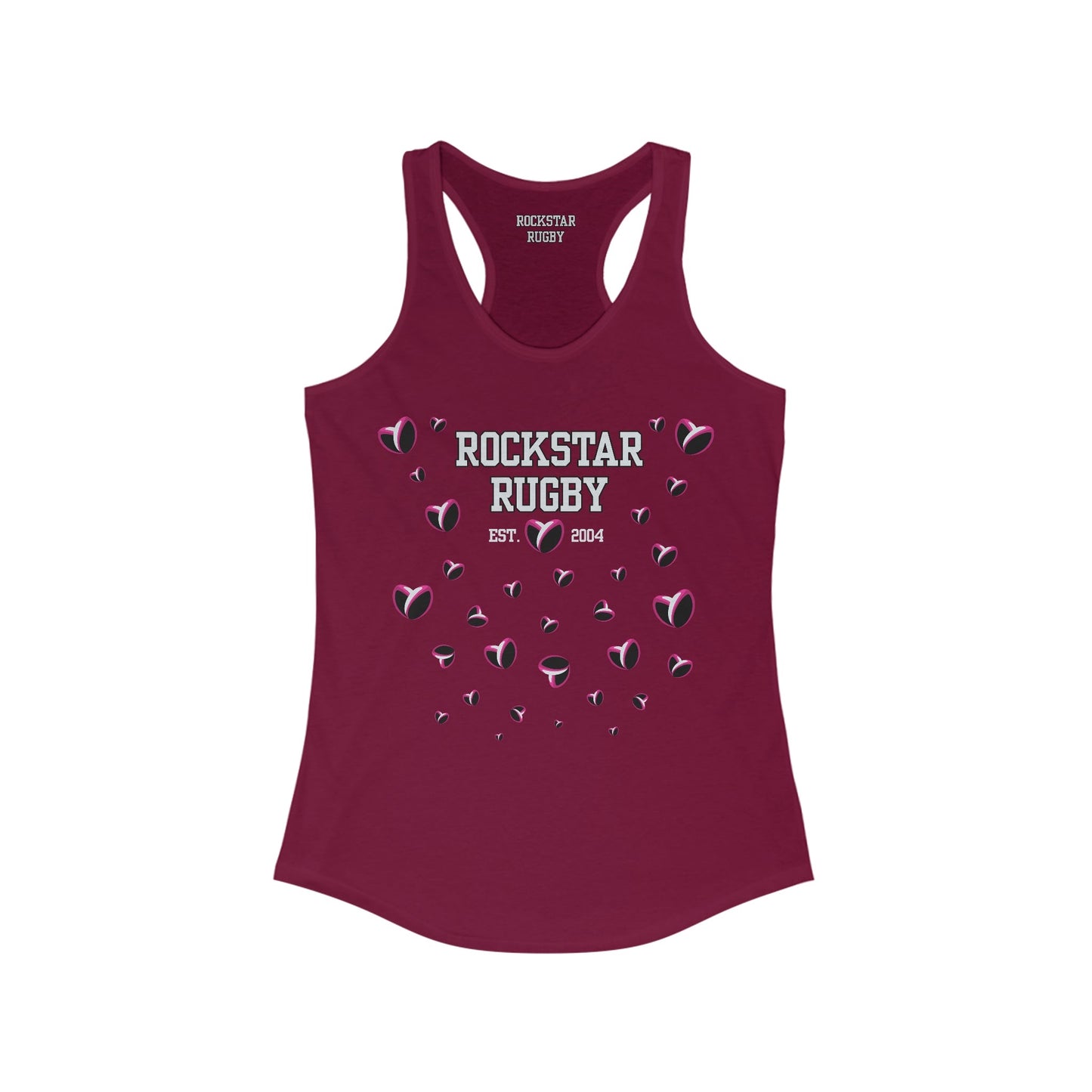 Rugby <3's Slim Fit Racerback Tank