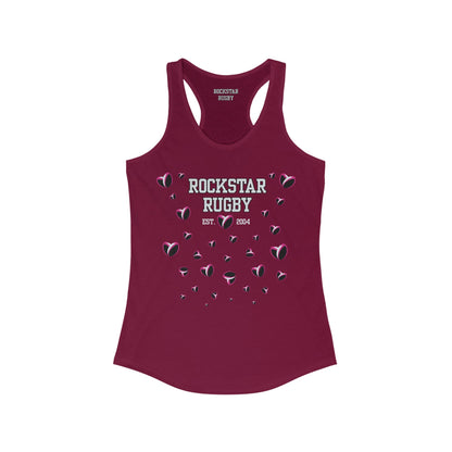 Rugby <3's Slim Fit Racerback Tank